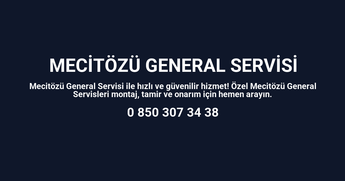 Mecitözü General Servisi